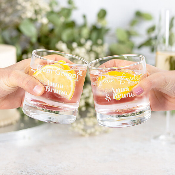 Vaso de whisky personalizado