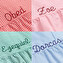 Personalised school smocks Personalised school smocks