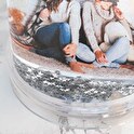 Runde Schneekugel mit Foto selbst gestalten
