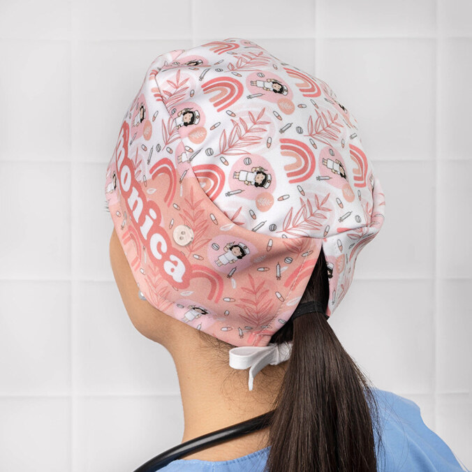 Personalisierte OP Haube