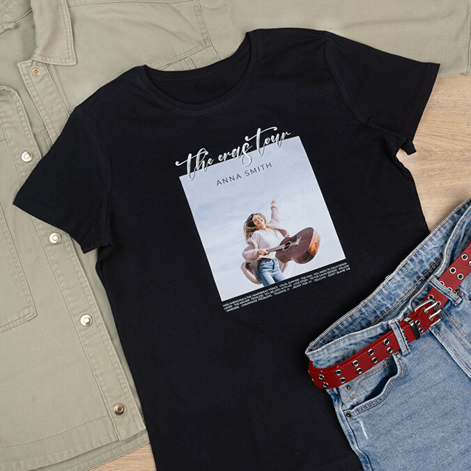 Personlig T-shirts til kvinder med billede