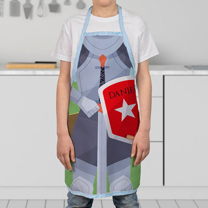Personalised children's apron with full print