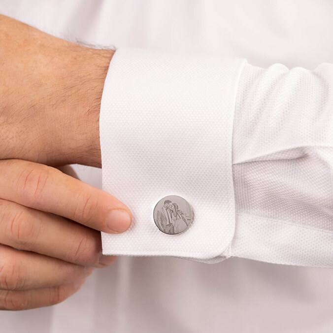 Personalised cufflinks