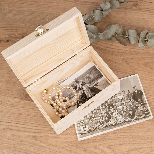 Holztruhe Box selbst gestalten