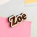 Personalised name magnets