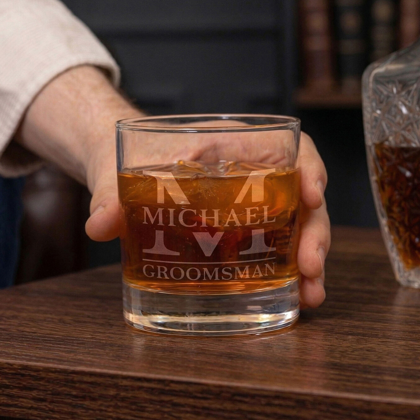 Personalised Whisky glass