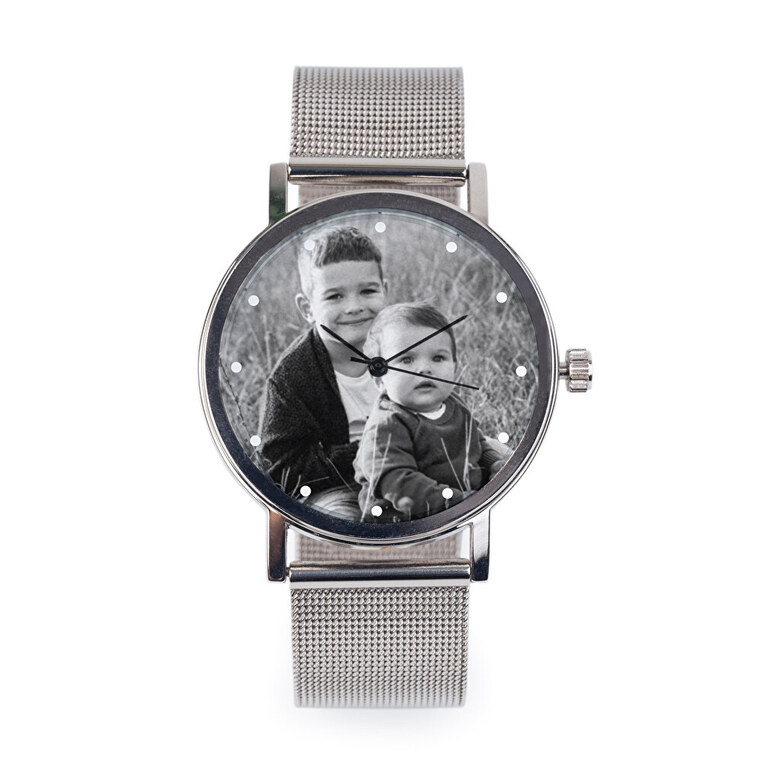 trolebús Centro de producción Ese Reloj de pulsera personalizado para hombre | Wanapix