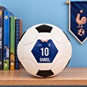 Personlig fotboll med tryckt
