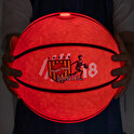 Bola de basquete luminosa personalizada