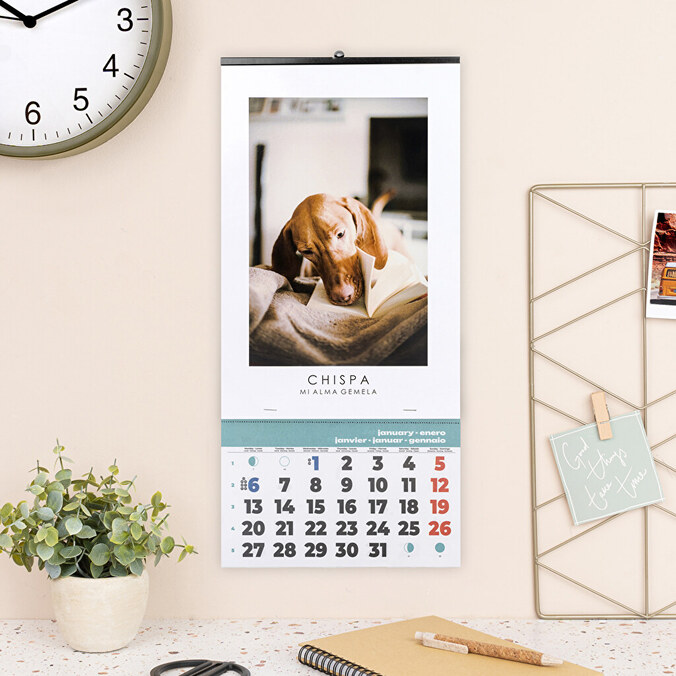 Calendario faldilla 24x52 personalizado