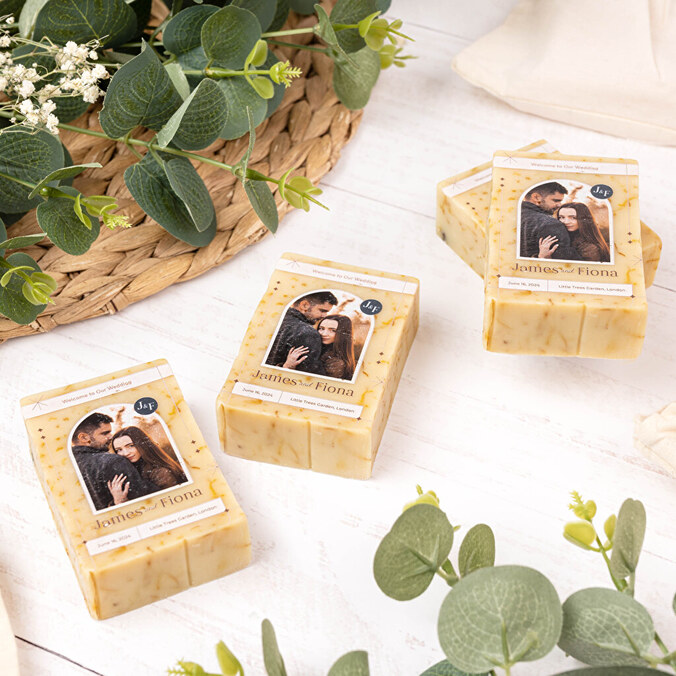 Personalised soap bar