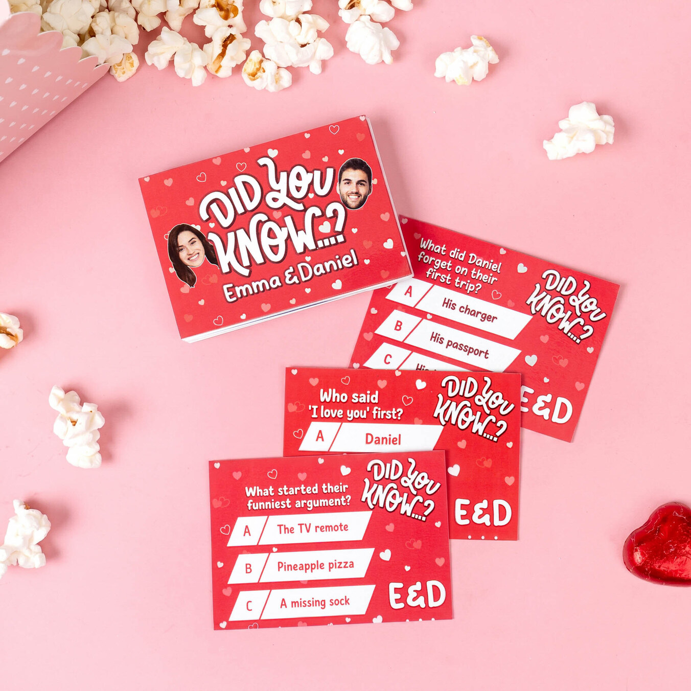 Personalised playing cards
