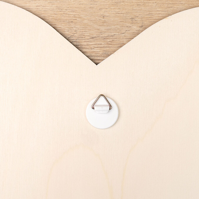 Cuore gigante personalizzato di legno