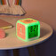 Personalised alarm digital clock cube