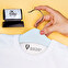 Textil Stempel 2,3x5,9 bedrucken