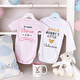 Personalised baby bodysuits