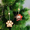 Enfeites de Natal de madeira personalizados
