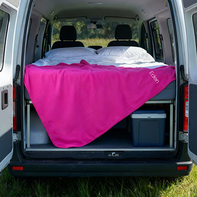 Mantas de viaje personalizadas