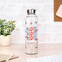 Personalised glass water bottle