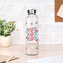 Personalised glass water bottle