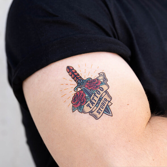Personalizované dočasné tetování