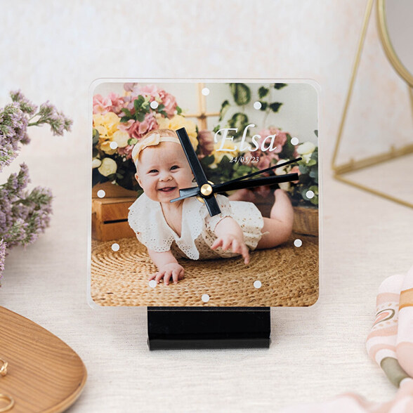 Reloj de mesa personalizado