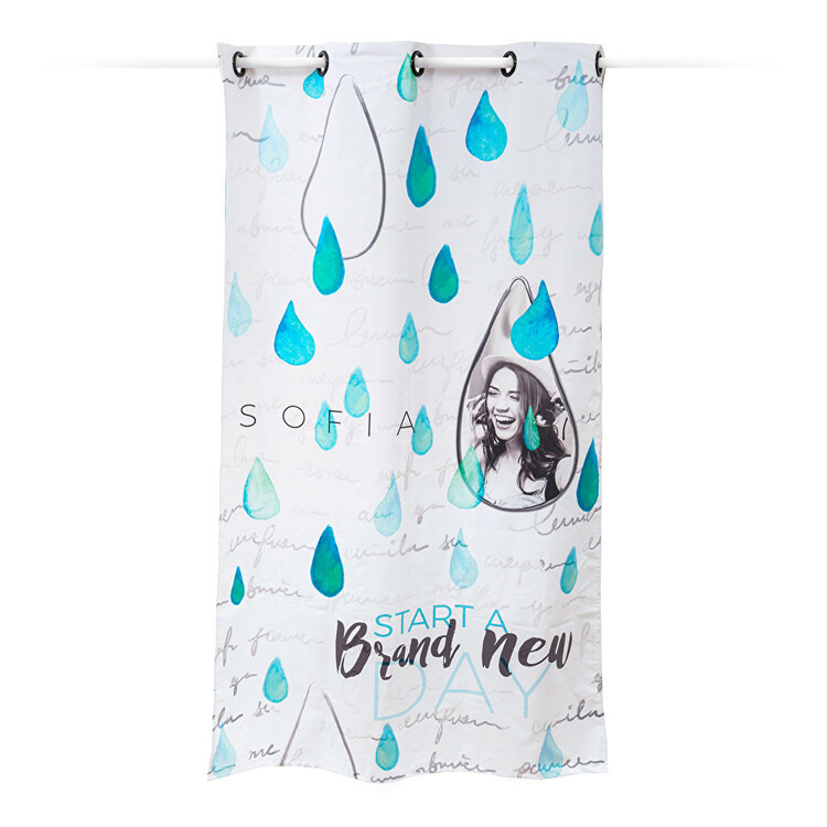 Personalised Shower Curtains Wanapix, Personalised Photo Shower Curtain