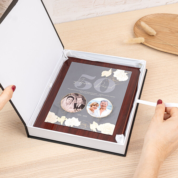 Targa commemorativa personalizzata