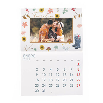 Calendario de pared Notes A3