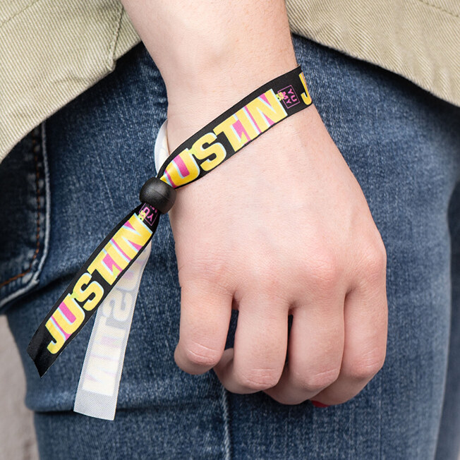 Personliga armband i tyg Personliga armband i tyg