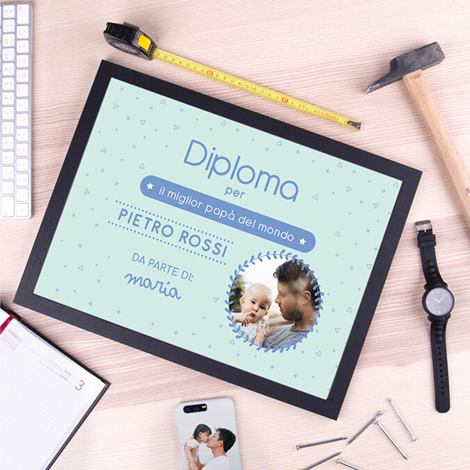 Quadri personalizzati con cornice in legno