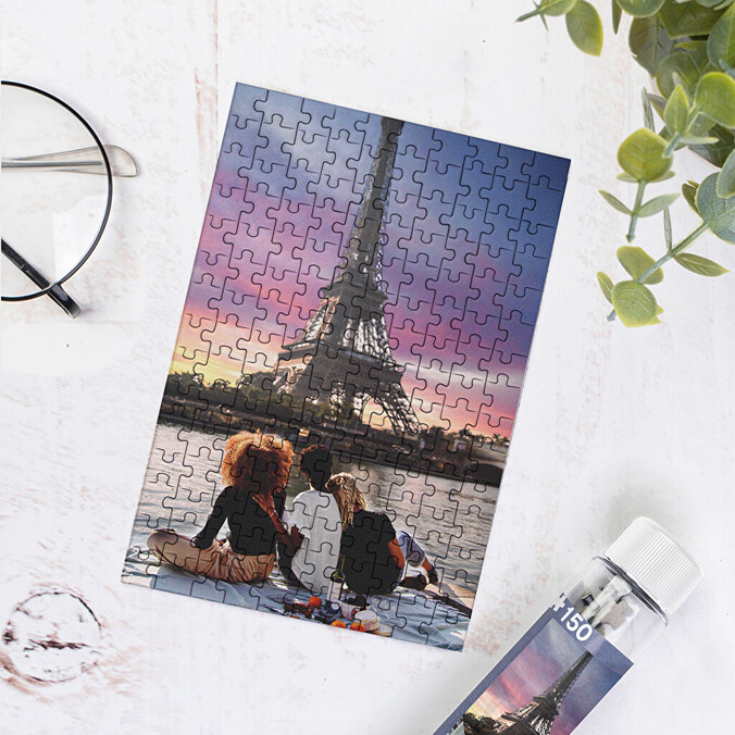 Personalised mini jigsaw puzzle
