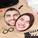 Kartonnen masker maken van foto