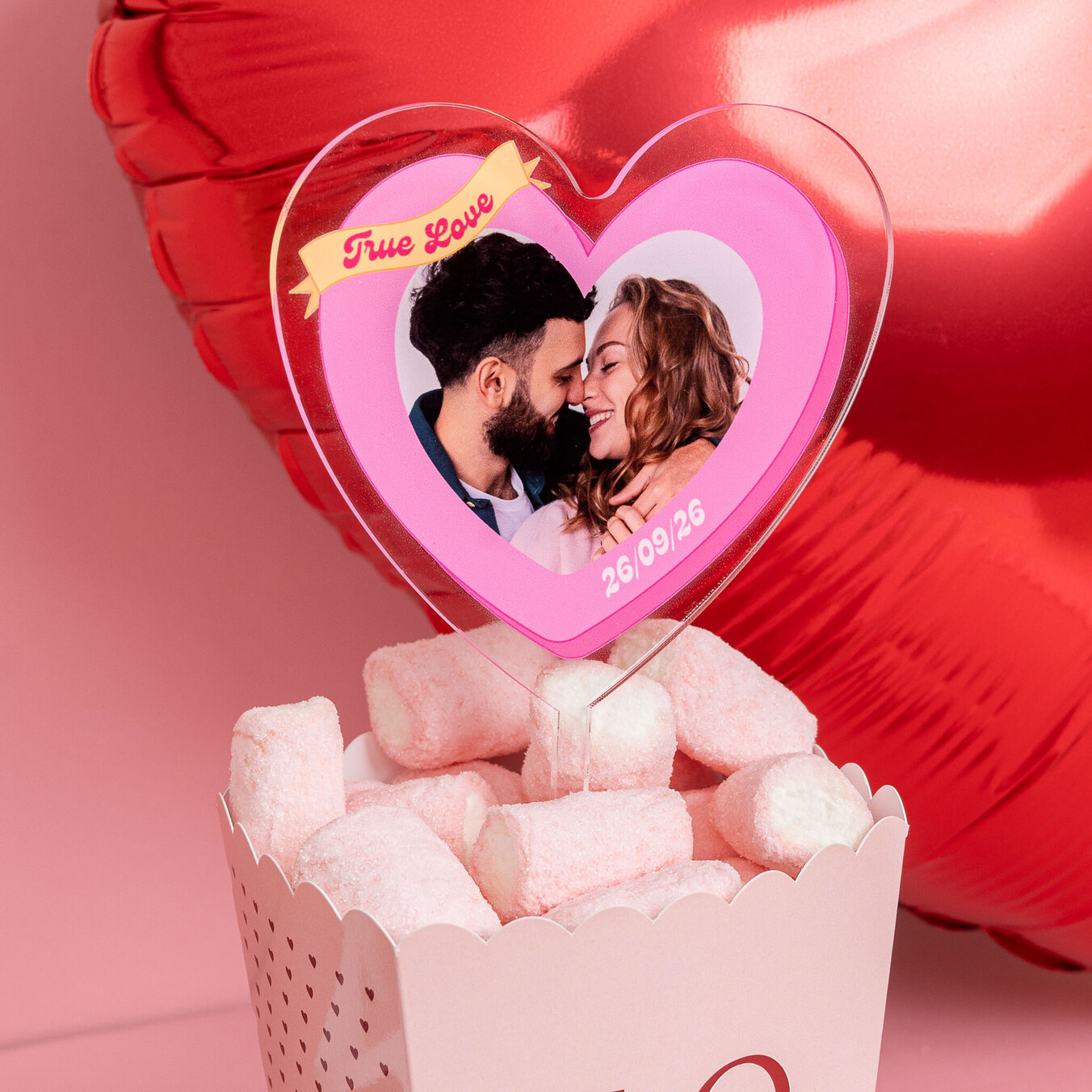 Personalizowany topper serce
