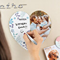 Personalizowany magnes elestyczny serce 5 cm