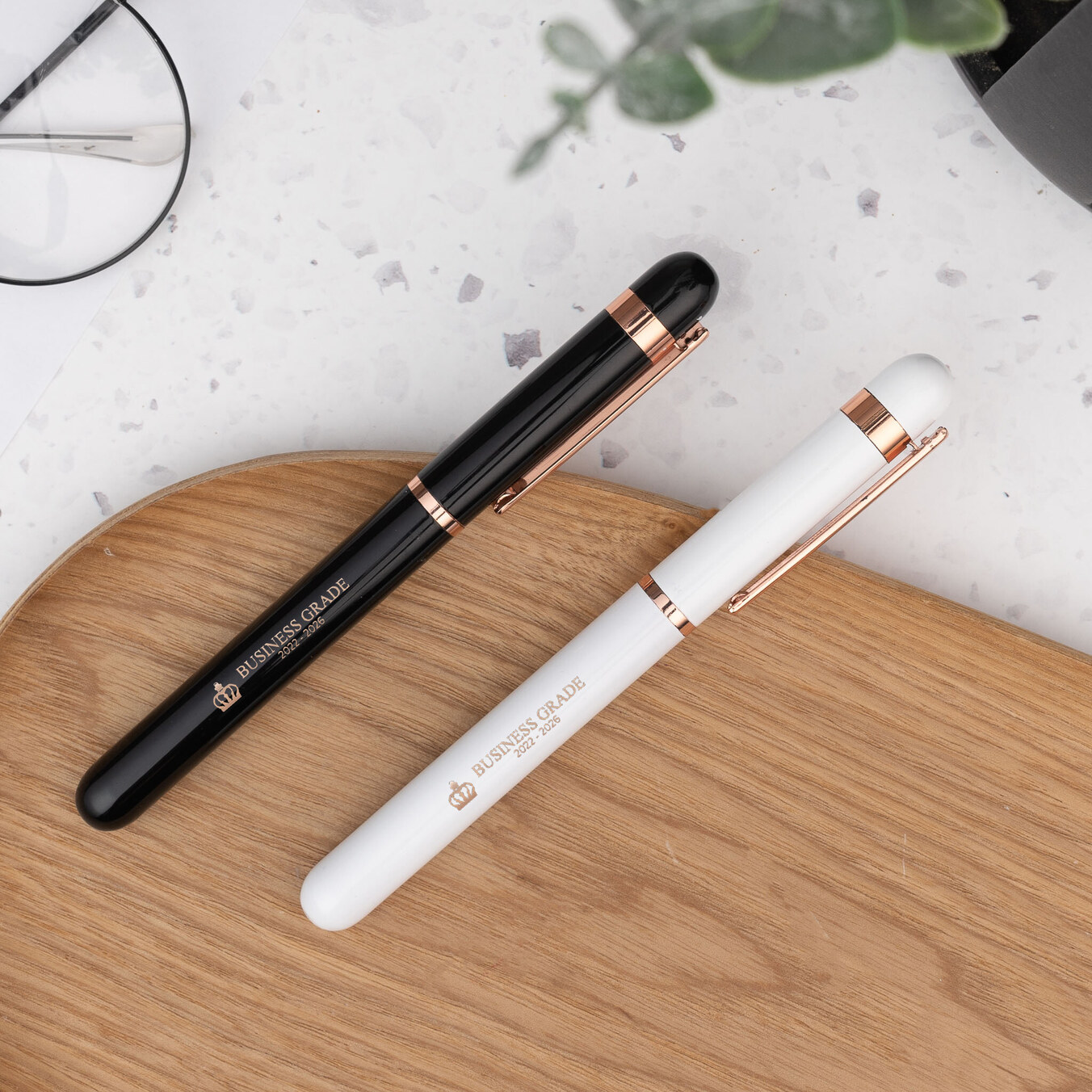 Gegraveerde roller balpen