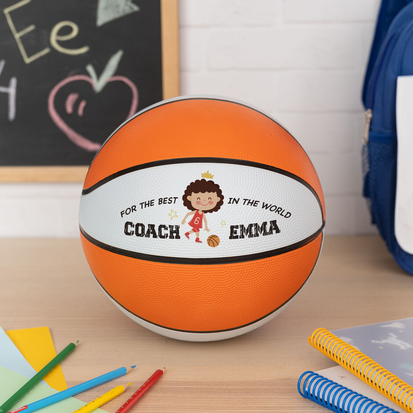 Balón de baloncesto personalizado