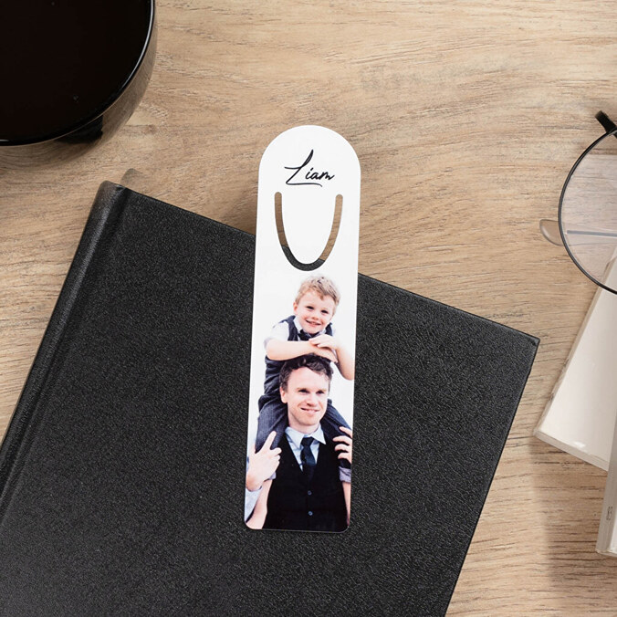 Marcapáginas de aluminio personalizado