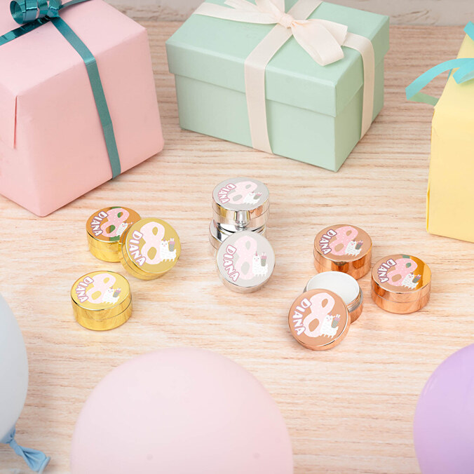 Personalised lip balm