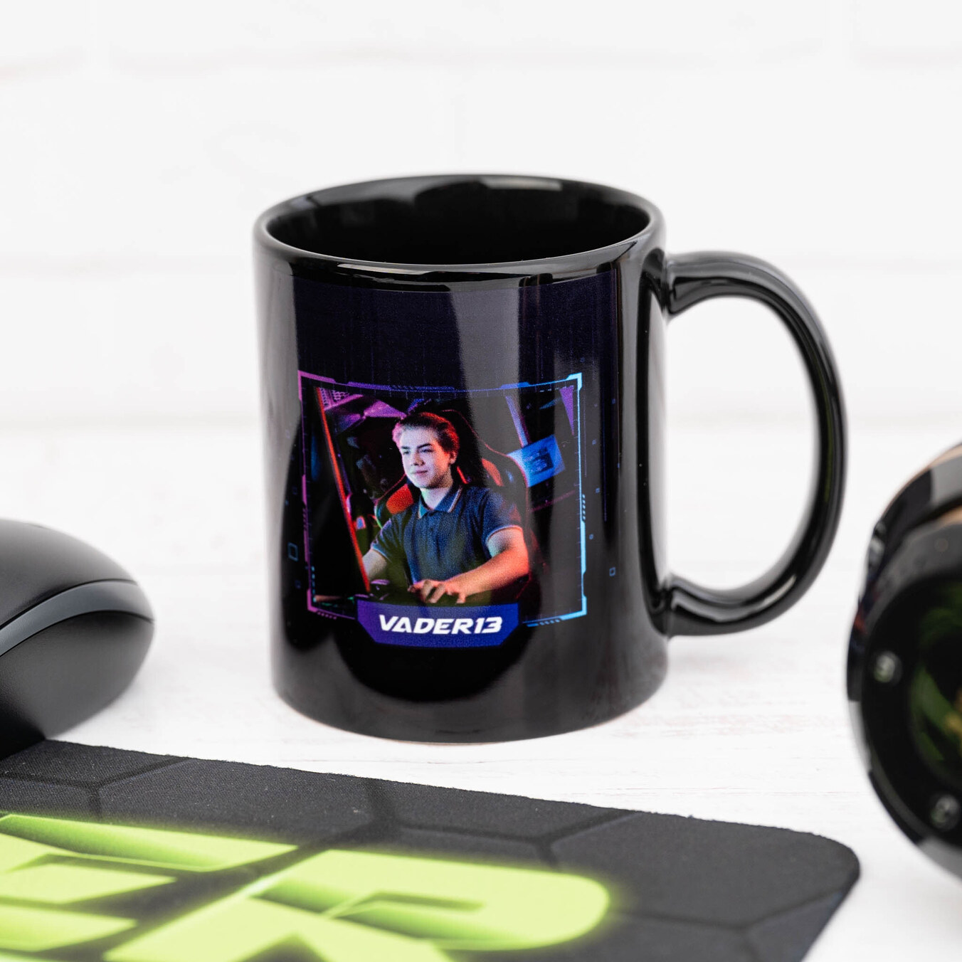 Tazza nera personalizzata