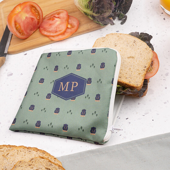Bolsa porta alimentos reutilizável personalizada Bolsa porta alimentos reutilizável personalizada