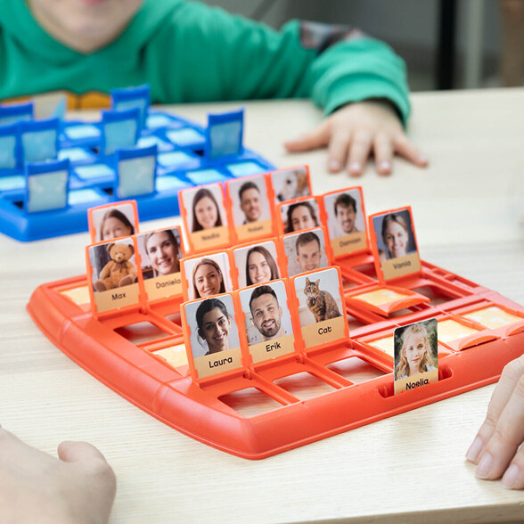 Wie is wie? spel maken