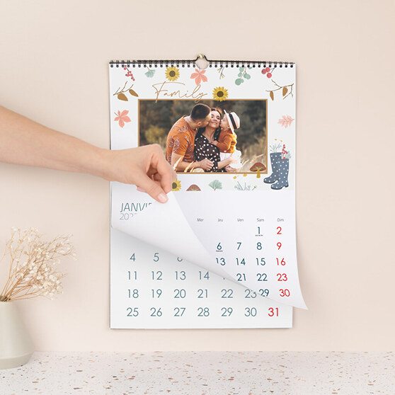 Calendriers muraux personnalisés Calendriers muraux personnalisés