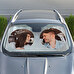 Pare soleil personnalisé voiture Pare soleil personnalisé voiture