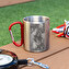 Engraved stainless steel carabiner mug Engraved stainless steel carabiner mug