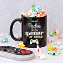 Taza negra personalizada