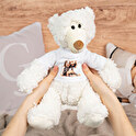 Teddybjørne 25 cm. med personlig t-shirt