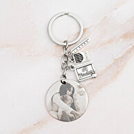 Engraved teacher keyring