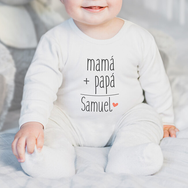 Pijama personalizado bebé