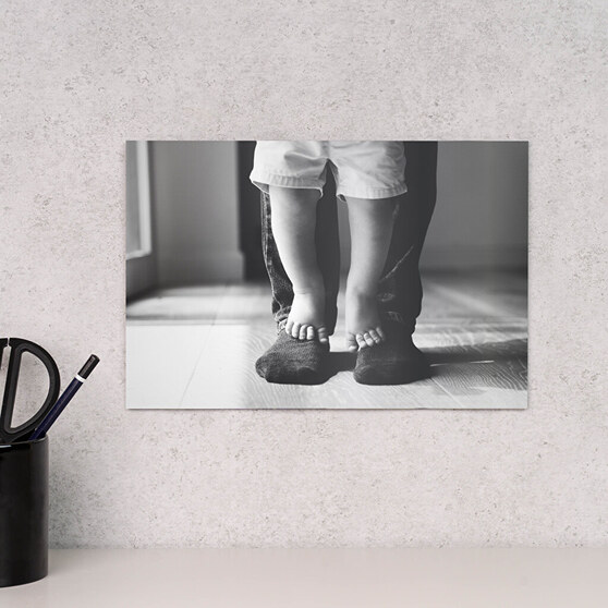 Photo imprimée sur aluminium brossé Photo imprimée sur aluminium brossé